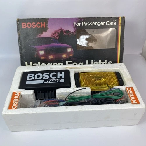 VTG Amber Bosch Pilot Halogen Fog lights 22451 New Old Stock - product listing photo