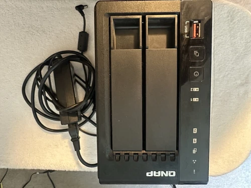 QNAP TS-253E-8G-US 2 Bay High-Performance Desktop NAS with Intel Celeron Quad...