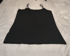 Time and Tru Black Camisole Top. Size Large