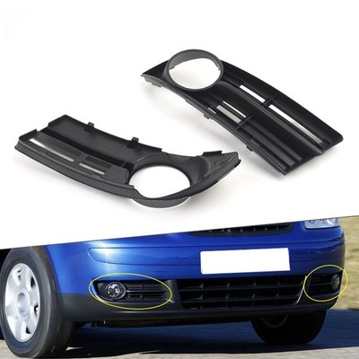 Front Bumper Fog Light Grille Cover For VW Caddy 04-10 Touran 03-06