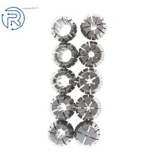 10Pcs 1-10mm ER16 Spring Collet Set For CNC Milling Lathe Engraving Tool New