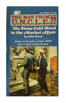 Vintage 1966 The Man From UNCLE The Stone-Cold Dead In The Market Affair Novel