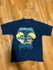 Metallica Vintage Band Tee, Made in USA, 1991. / Men Size Large, Black T-Shirt.