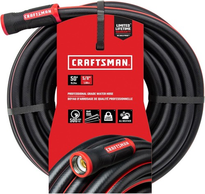 #ad Craftsman Heavy Duty Professional Grade Garden Hose 50 Feet x 5 8 Inch $49.99
