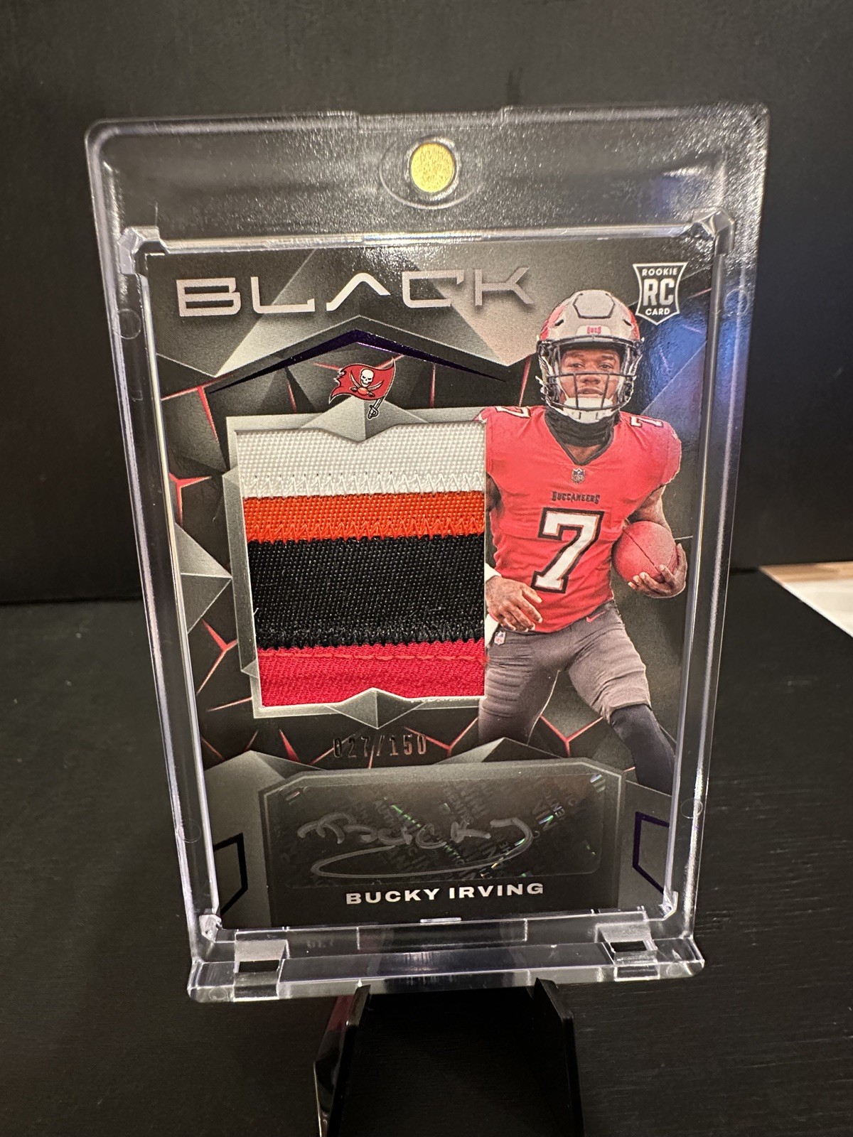 2024 Panini Black Bucky Irving RC 4-Color Patch Auto /249 RPA