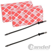 2X febi bilstein BremsschlÄUche Vorne Beidseitig Passend FÜR BMW 5 7 8