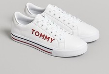 Tommy Hilfiger Women s Sneakers Size 8 White ...