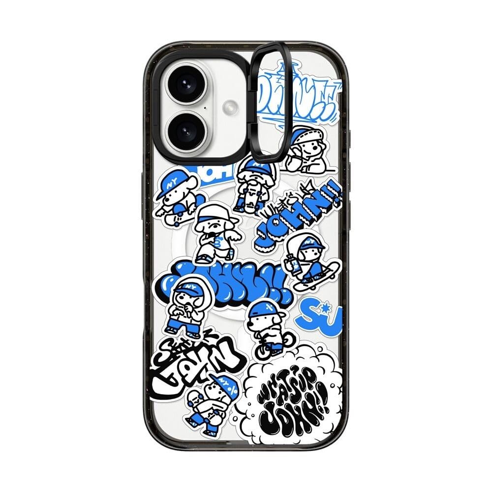 CASETiFY Impact Ring Stand MagSafe Case for iPhone 16 with Kickstand Drop Tested