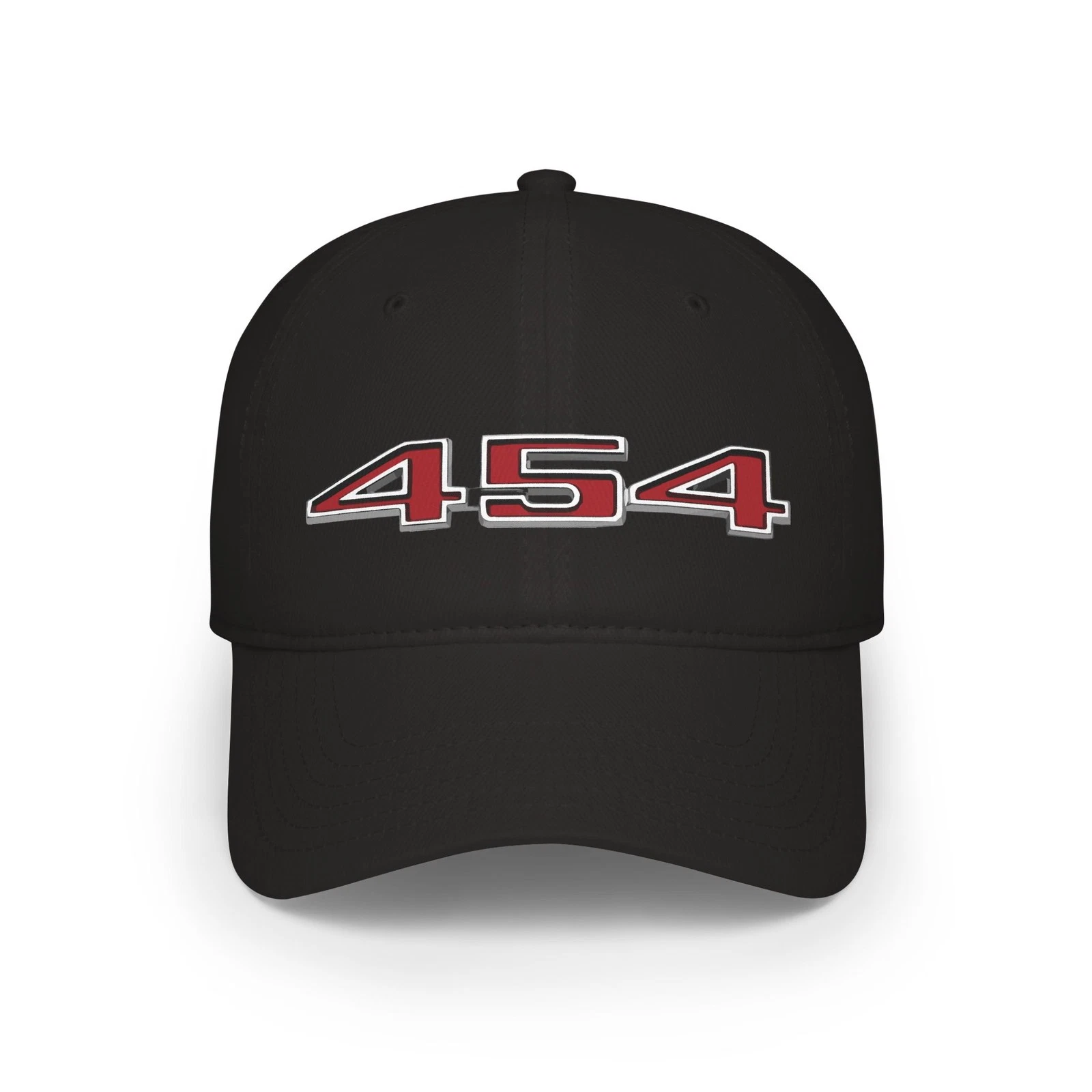 454 Big Block Hat | Classic Chevy 454 Emblem Low Profile Dad Cap Adjustable