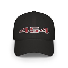 Sombrero 454 Big Block | Clásico Chevy 454 Emblema Bajo Perfil Papá Gorra Ajustable