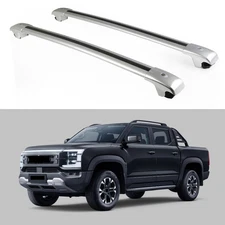 Lockable Silver Cross Bar fits for BYD Shark 6 2024 2025 2026 Roof Bars 2PCS