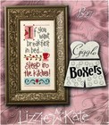 Lizzie Kate BREAKFAST IN BED Cross Stitch Chart Leaflet ONLY from Boxer Kit — photo 2