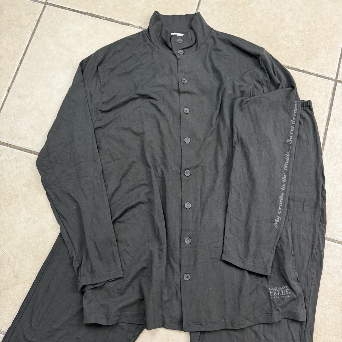 Gianfranco Ferre For Korean Air 1st Class Lounge Set Size XXL | eBay