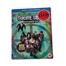 Warner Bros Suicide Squad Extended Cut Blu-ray + Digital Copy, 2-Disc Set, 15