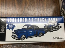 Ertl Wix Filter 1951 Ford F-1 Truck And 1940 Ford Coupe Race Car With Trailer Ertl Wix Filter 1951 Ford F-1 Truck And 1940 Ford Coupe Race Car With Trailer