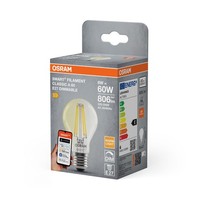 LED Leuchtmittel E27 Ø 6 Cm 2700 K 806 Lm Smart Dimmbar App Glas Lampe Osram