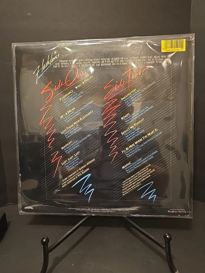 FLASHDANCE soundtrack LP Maniac WHAT A FEELING Casablanca IRENE CARA 1983 EX/EX Foto 3 de 4