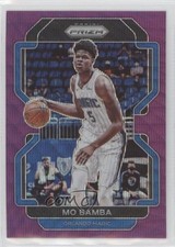2021-22 Panini Prizm Purple Wave Prizm Mo Bamba #42 11gl