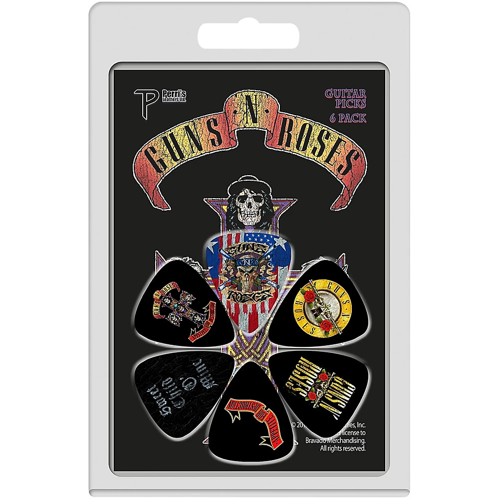 Медиатор Perris Guns N Roses 6 шт 71 мм 6 шт 2390₽