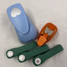 Selection of Paper Punches- Including Woodware Heart. Used.
