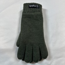 RefrigiWear Olive Green Knit Winter Work Gloves XL Cold Weather