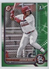 2022 Bowman Prospects Green Border 62/99 Joshua Baez #BP-112 0t7g