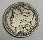 VG 1892-S Morgan Silver Dollar, $1 Coin  Better Date