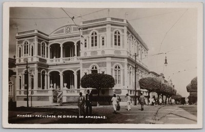 MANAOS Brasilien Faculdade de Direito do Amazonas RP Postkarte