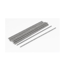 20pcs M3 x 150mm 0.5mm Pitch 304 Stainless Steel Fully Threaded Rod Silver Tone