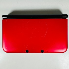 Nintendo 3DS XL LL Red & Black Console w/ Accessories - USA Seller