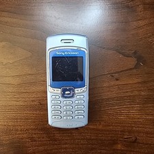 Sony Ericsson T226 Cell Phone Cingular Blue No Battery Not Tested Parts Only