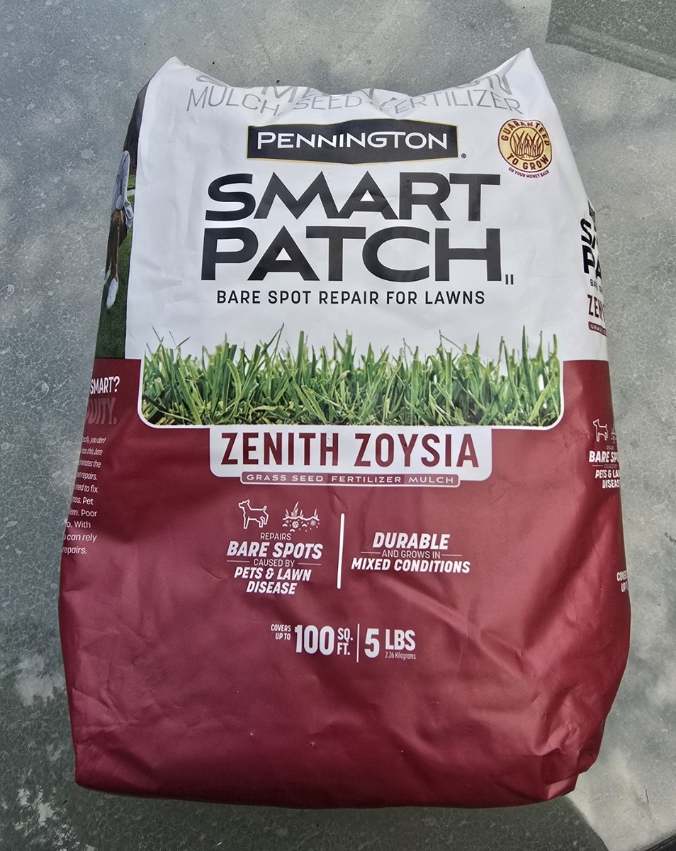 PENNINGTON SMART PATCH ZENITH ZOYSIA GRASS SEED MIX (5lb) | eBay