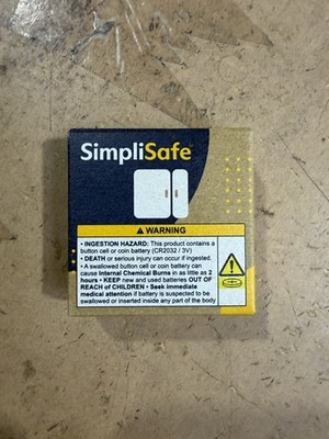 SimpliSafe Door Window Magnetic Entry Sensor ES3 white 