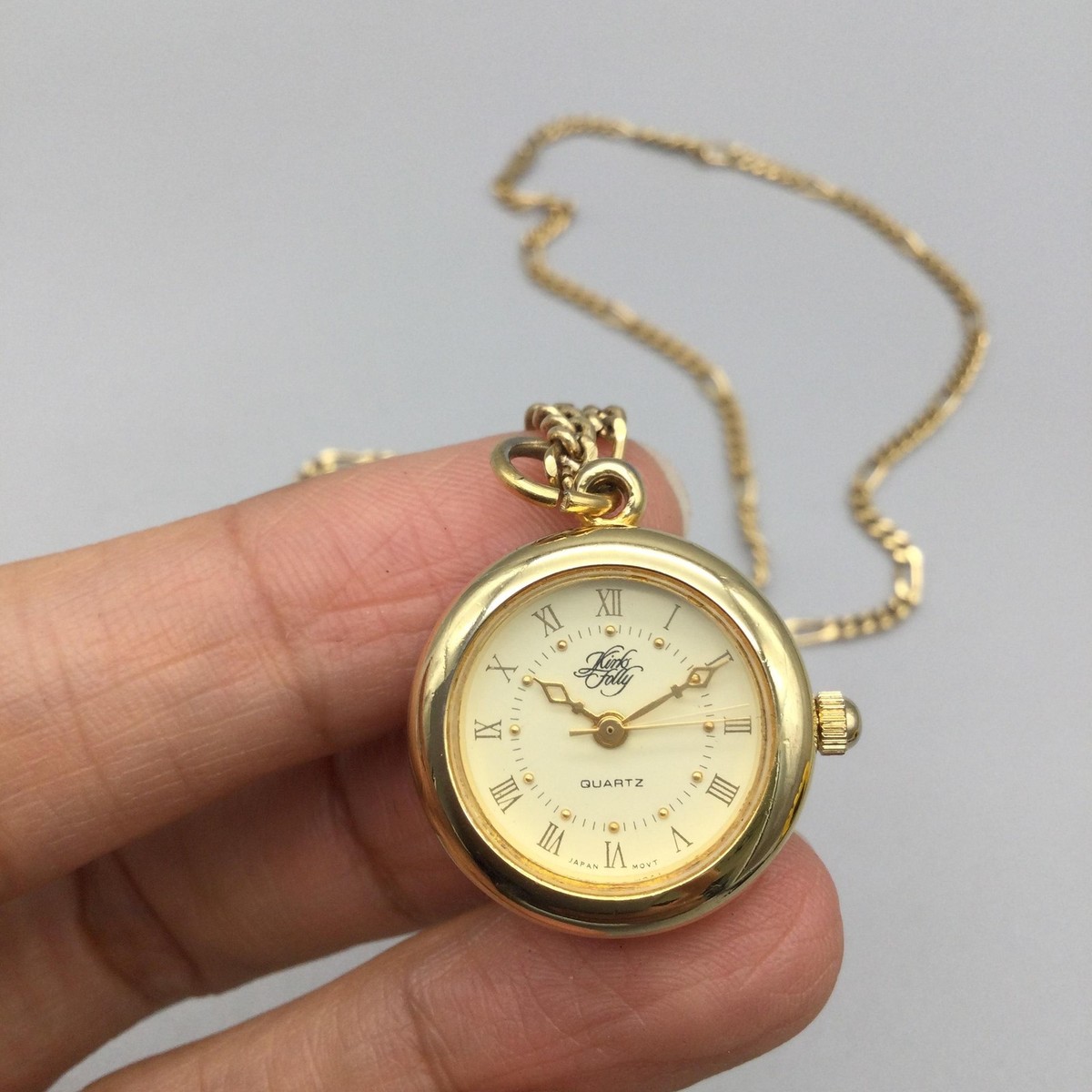 KDN Pendant Watch  Vintage Women\'s New Battery Ladies Pendant Watch - Etsy main image 4