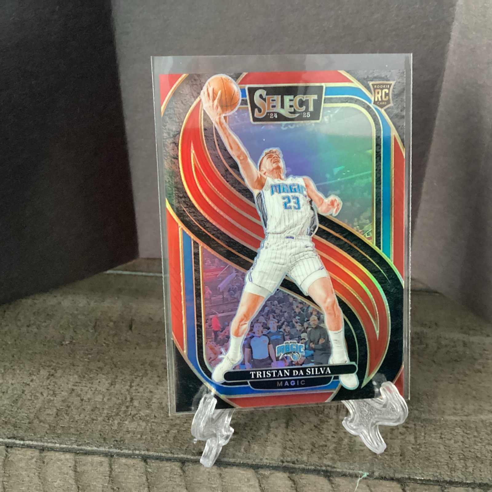 2024-25 Panini Select Tristan Da Silva RC Red 44/199 Premier Level Rookie Magic