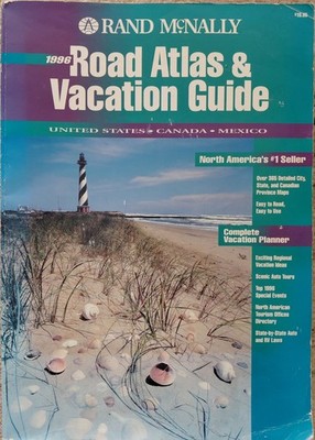  United States and Canada 1996 road Atlas and vacation guide Randy McNally