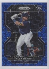 2022 Panini Prizm Tier II Blue Donut Circle Prizm 64/199 Alex De Goti #183 0r5l
