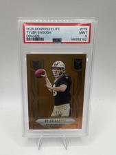 Panini 2025 Donruss Elite Orange Rookie Tyler Shough #178 Saints PSA 9 /199 NFL