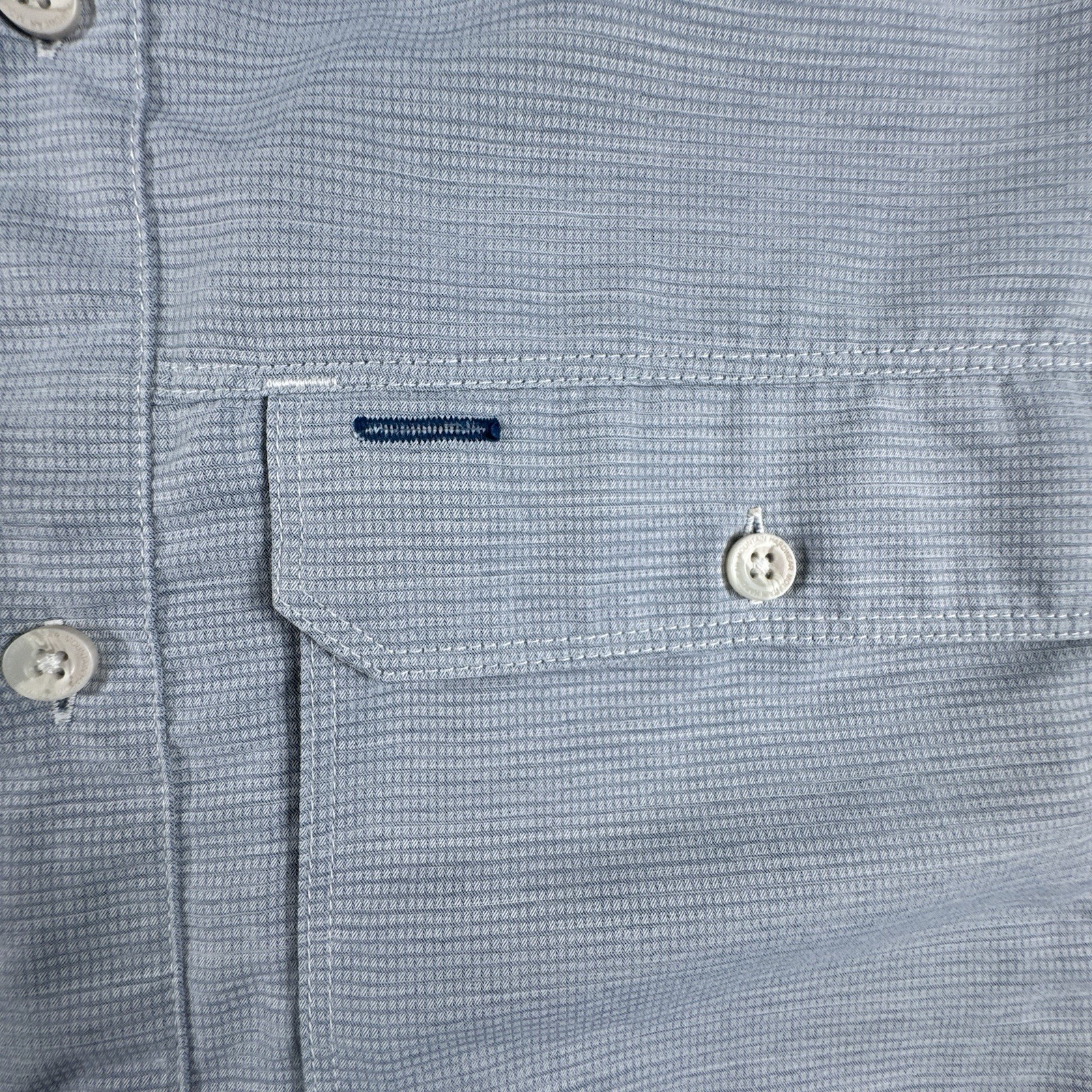 Mountain Hardware Button Down Shirt Mens 2XL Blue… - image 3