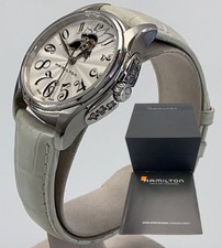 Hamilton Jazzmaster H323650 Open Heart 35mm Automatic Ladies Watch Box Papers JP