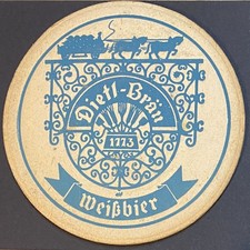 Bierdeckel /Bierfilzl Brauerei  Dietl-Bräu Straubing   (O5-14-18-2)