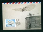 2001 Sweden 5k Otto Lillienthal, Biplane Glider. Aviation FDC Maximum Card Maxi
