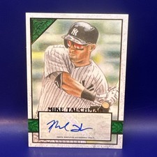 Mike Tauchman 2020 Topps Gallery Autographs Green AUTO #94/99 NY Yankees