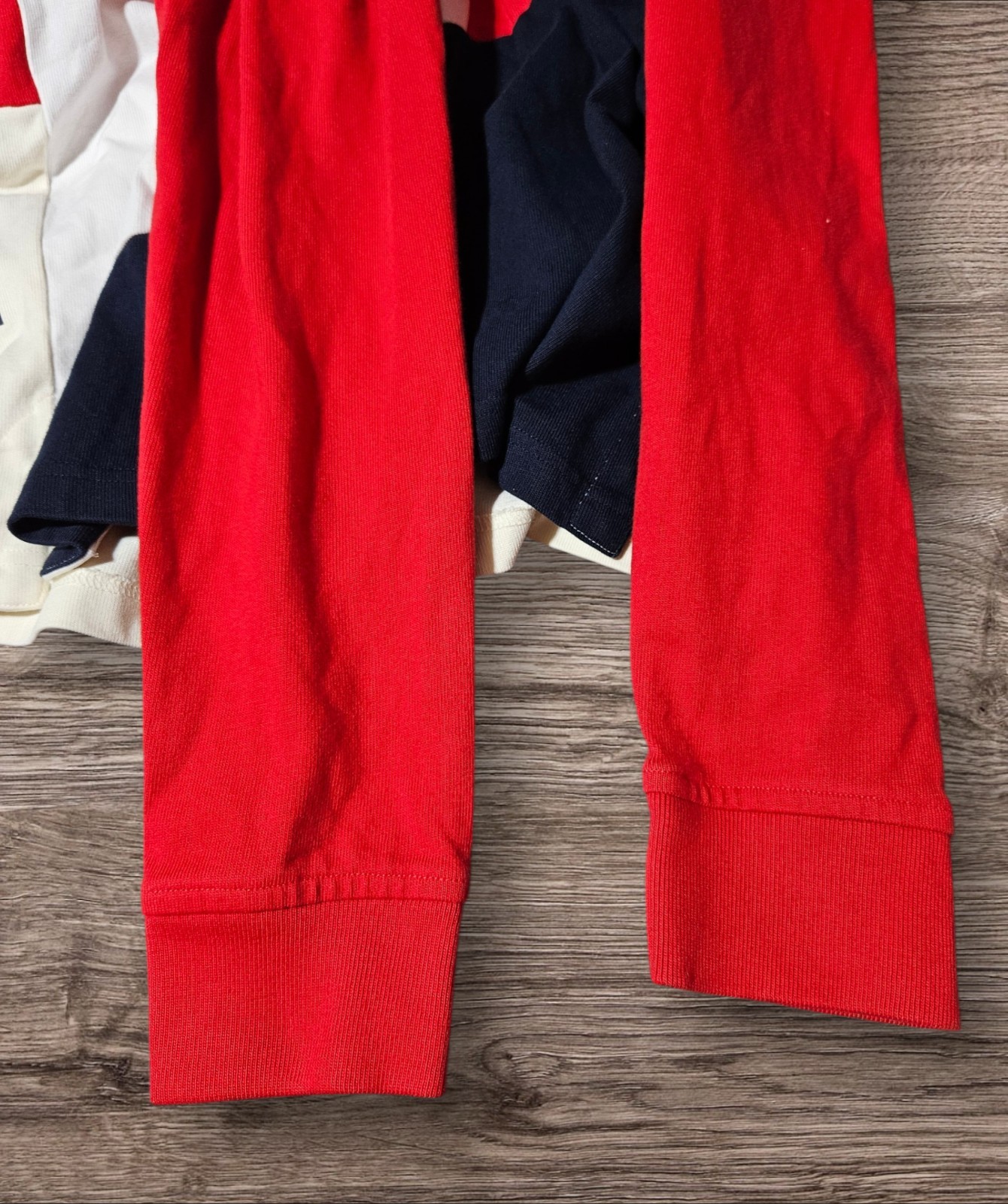 Tommy Hilfiger Rugby Polo Long Sleeve Hood Sweater Men Large Pullover Colorblock thumbnail 10