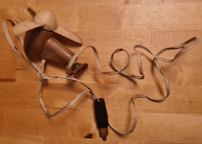 Oldtimer Ventilator Bakelit Lüfter Gebläse Vintage Käfer Bus Baarndoor Tiki T1