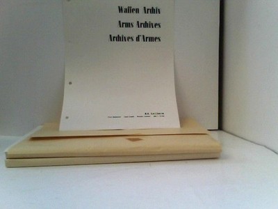 KONVOLUT SERIE A .Waffen Archiv,  Armes Archives,  Archives d´Armes. A2 und A3 L