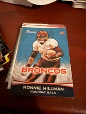 2012 Bowman Ronnie Hillman RC Broncos #112