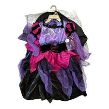 Member's Mark Girl's Witch Costume With Matching Hat S 4-6X