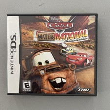 Disney Pixar CARS Mater National Championship Nintendo DS Game w/manual 