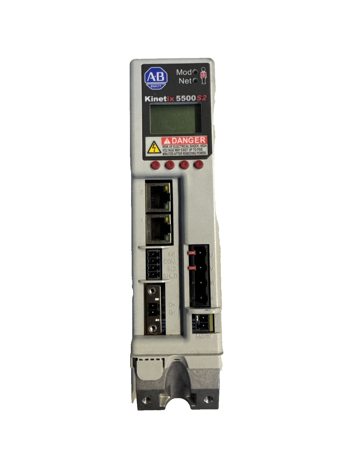 Allen Bradley 2198-H008-ERS2 /A Kinetix 5500 6.3A 190-528VAC 1/3-Ph Servo Drive